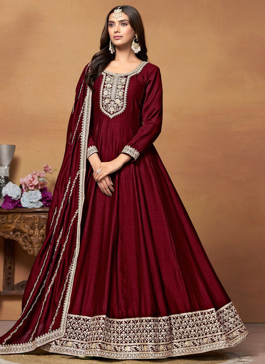 Art Silk Anarkali - T2670