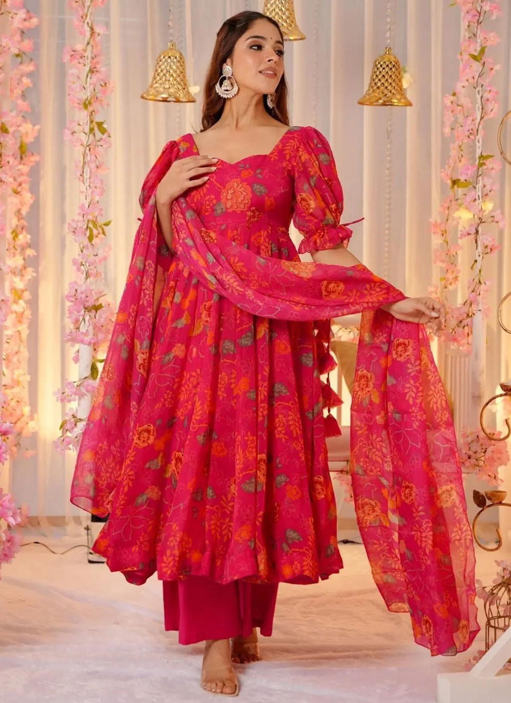 Silk Salwar Suit - T4072