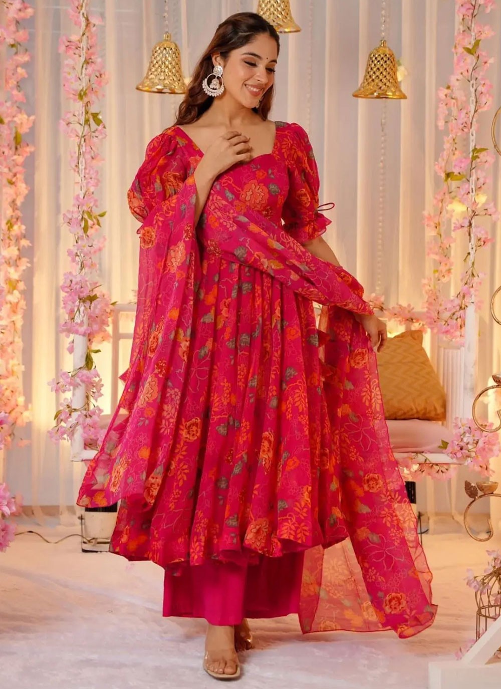 Silk Salwar Suit - T4072