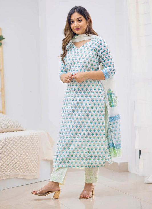 Cotton Salwar Suit - T1839