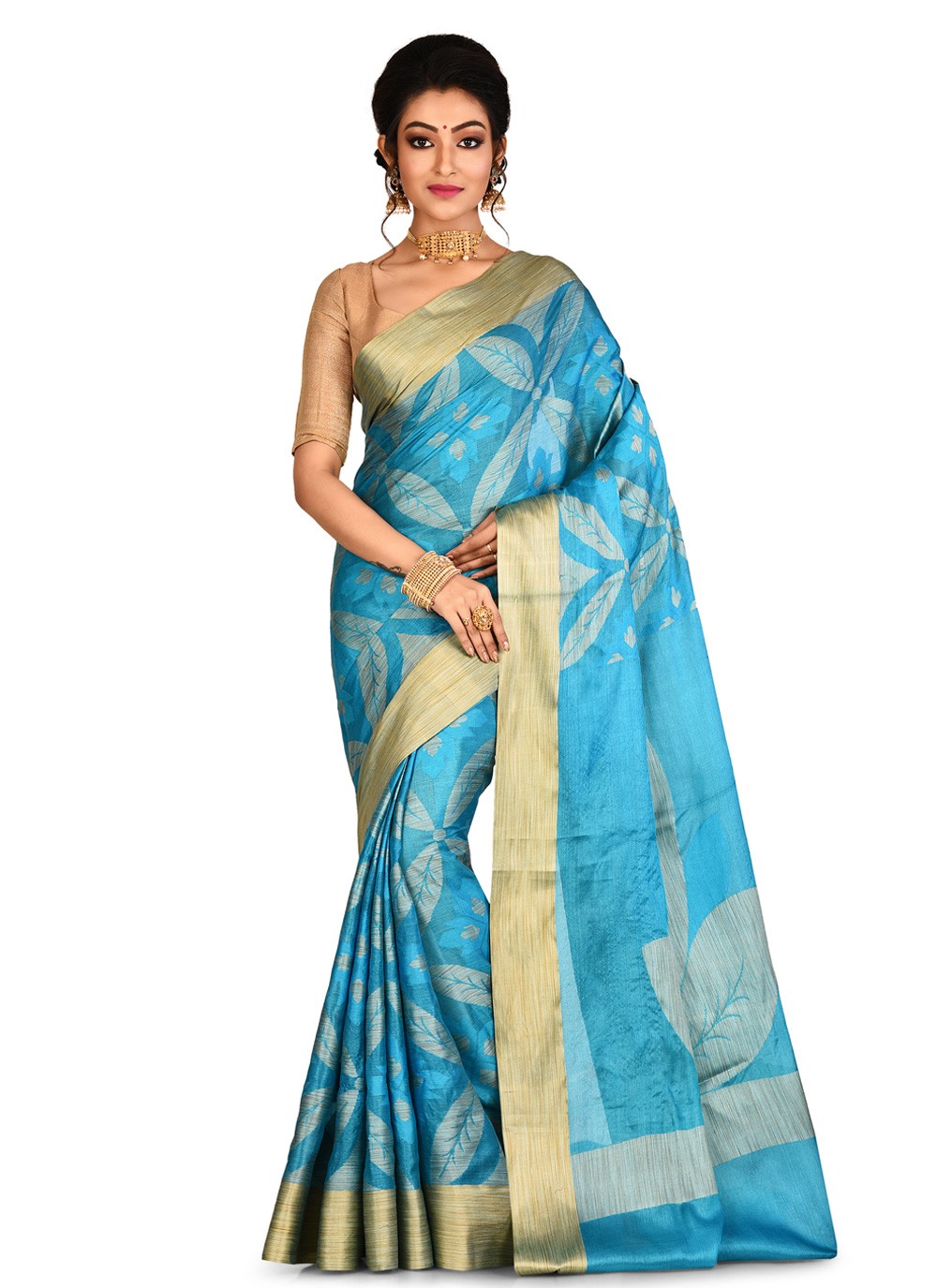 Contemporary Weaving Zari Banarasi Silk Saree - S0376