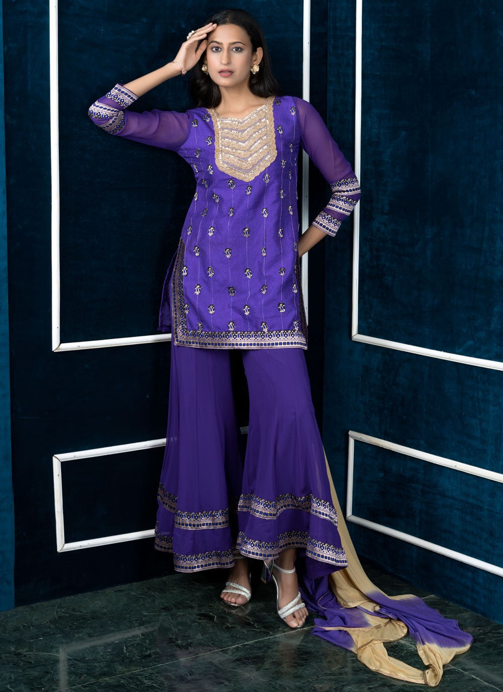 Georgette Salwar Suit - T3270