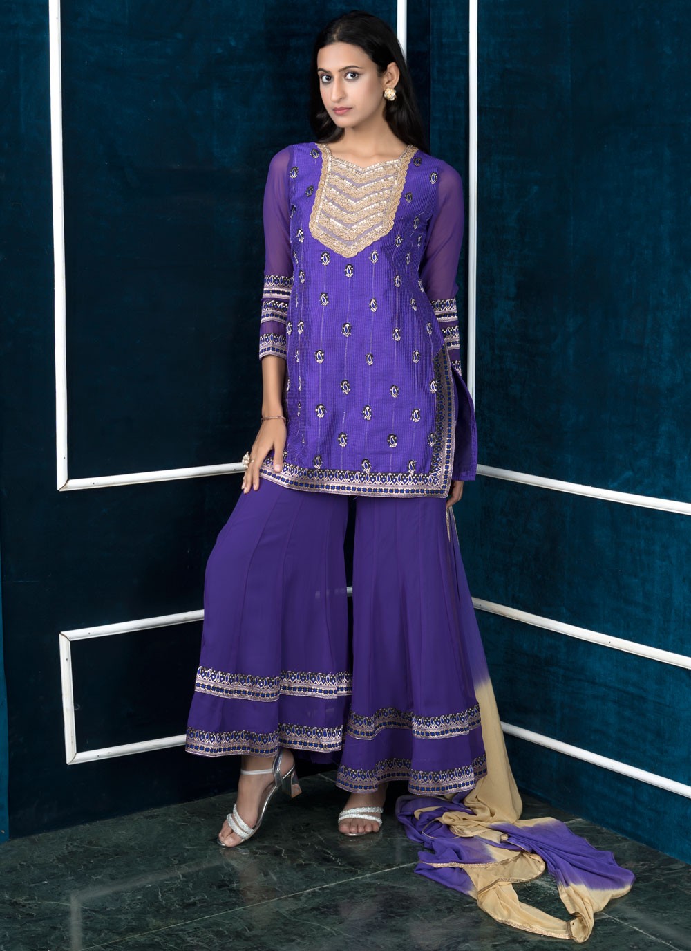 Georgette Salwar Suit - T3270