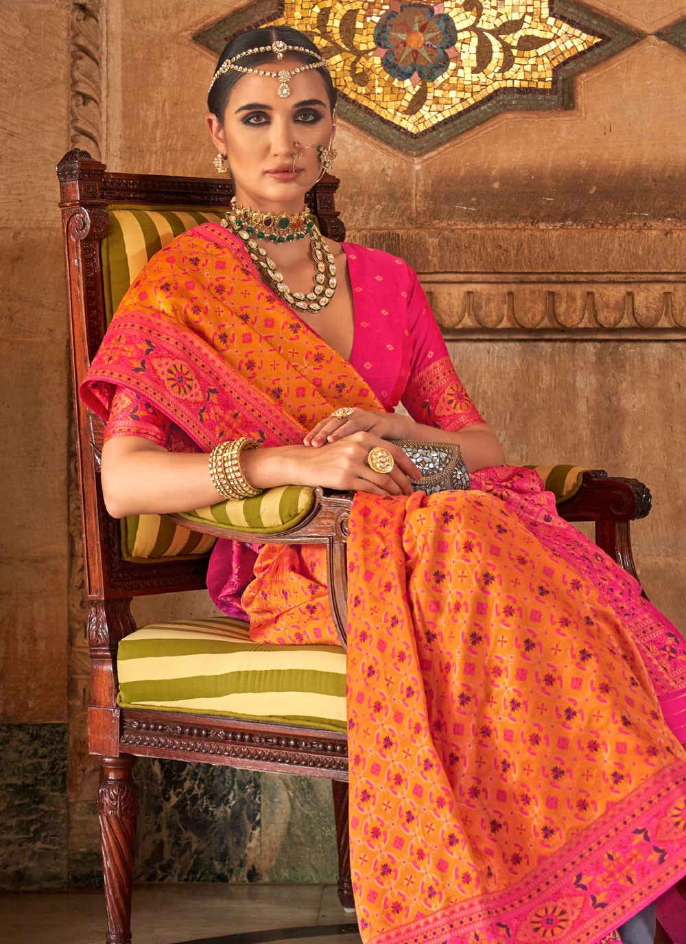 Trendy Weaving Zari Banarasi Silk Saree - S4770