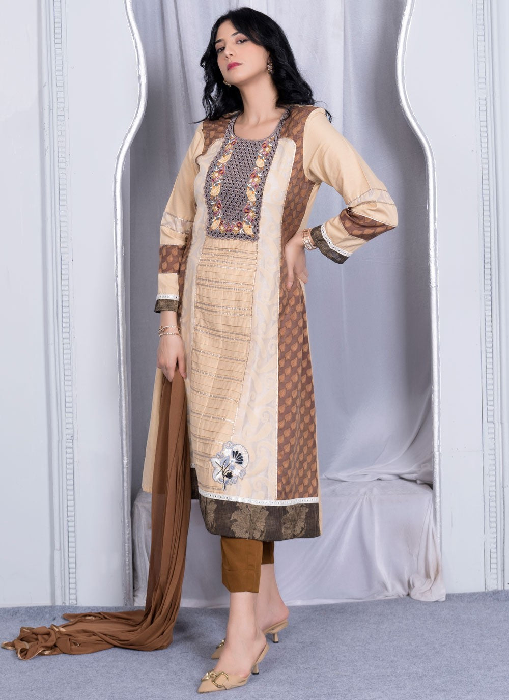 Georgette Salwar Suit - T3918