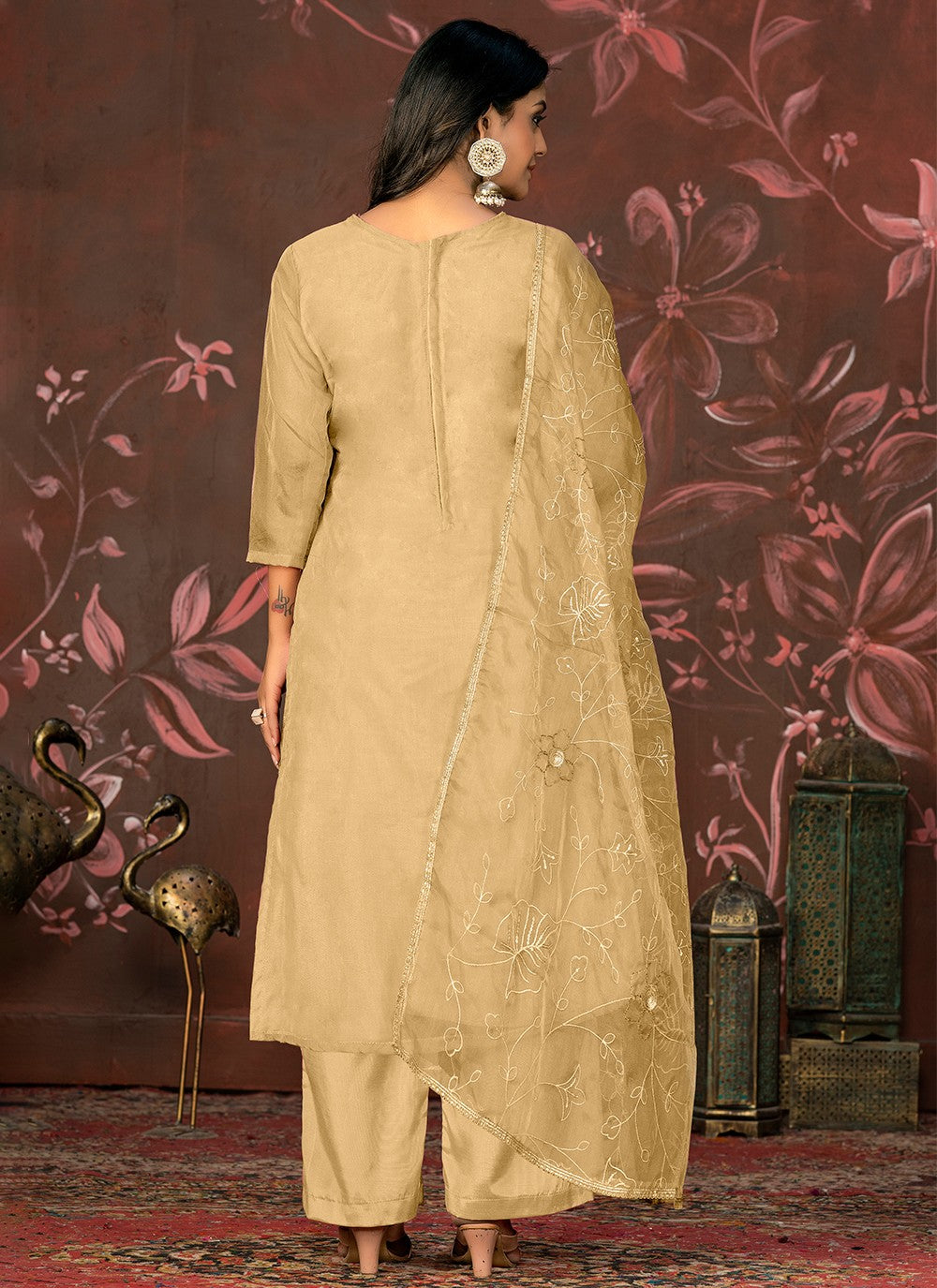 Organza Salwar Suit - T2047