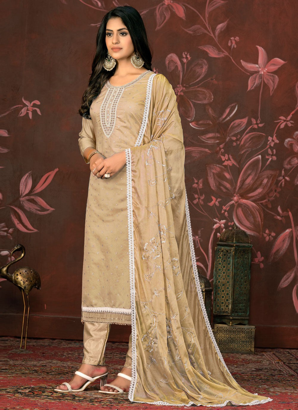 Organza Salwar Suit - T1970