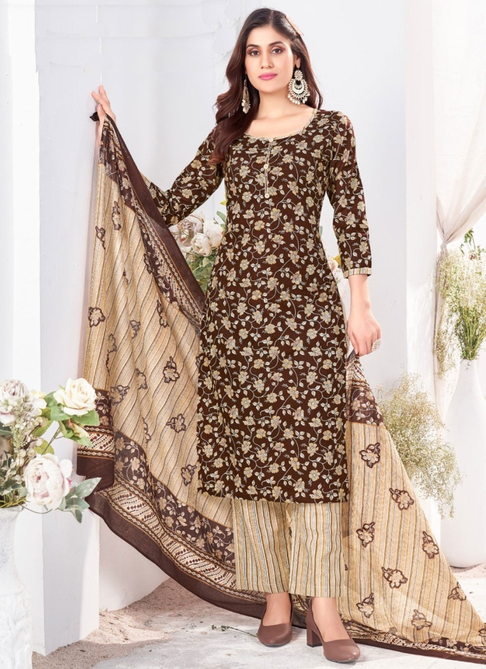 Cotton Salwar Suit - T3939