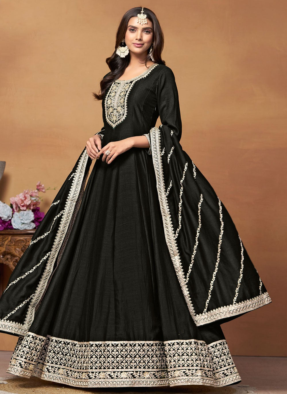 Art Silk Anarkali - T2670