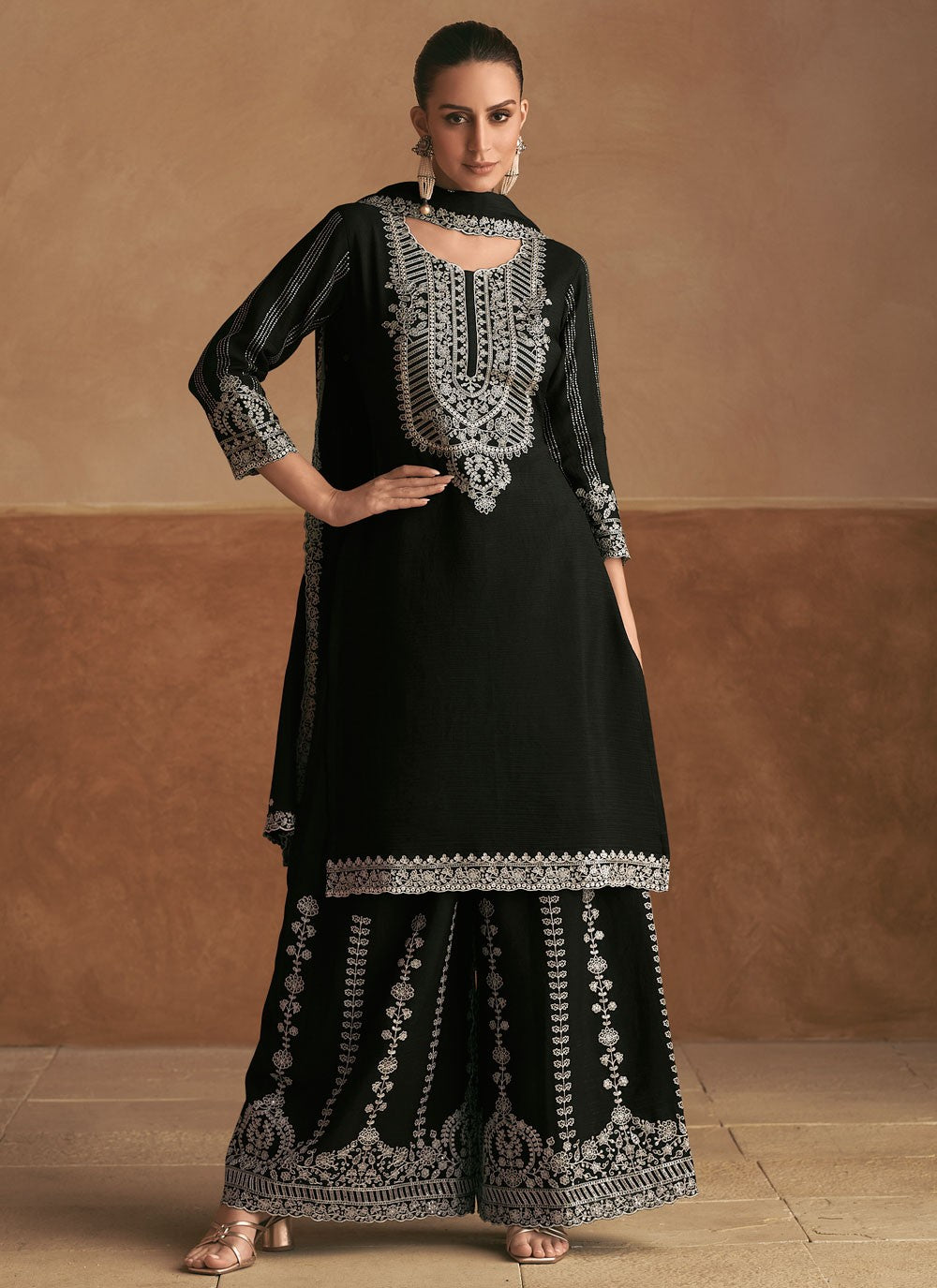 Chinon Salwar Suit - T3860