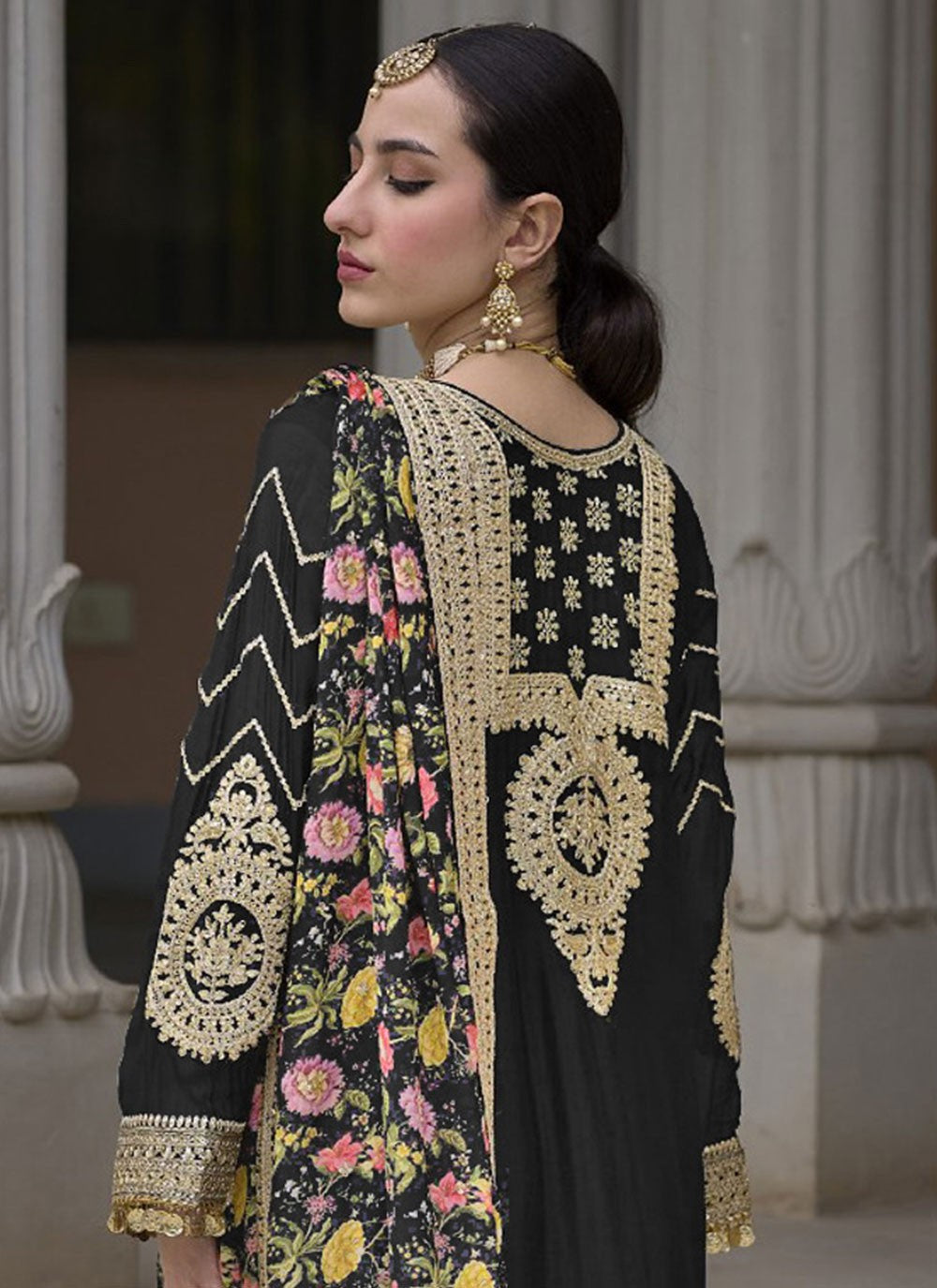 Chinon Salwar Suit - T3121