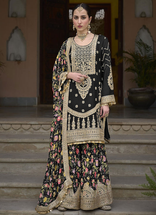 Chinon Salwar Suit - T3121