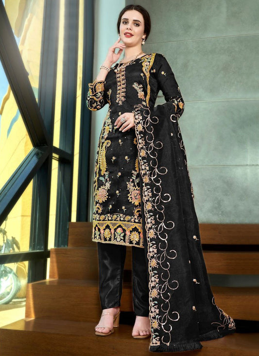 Organza Salwar Suit - T2363