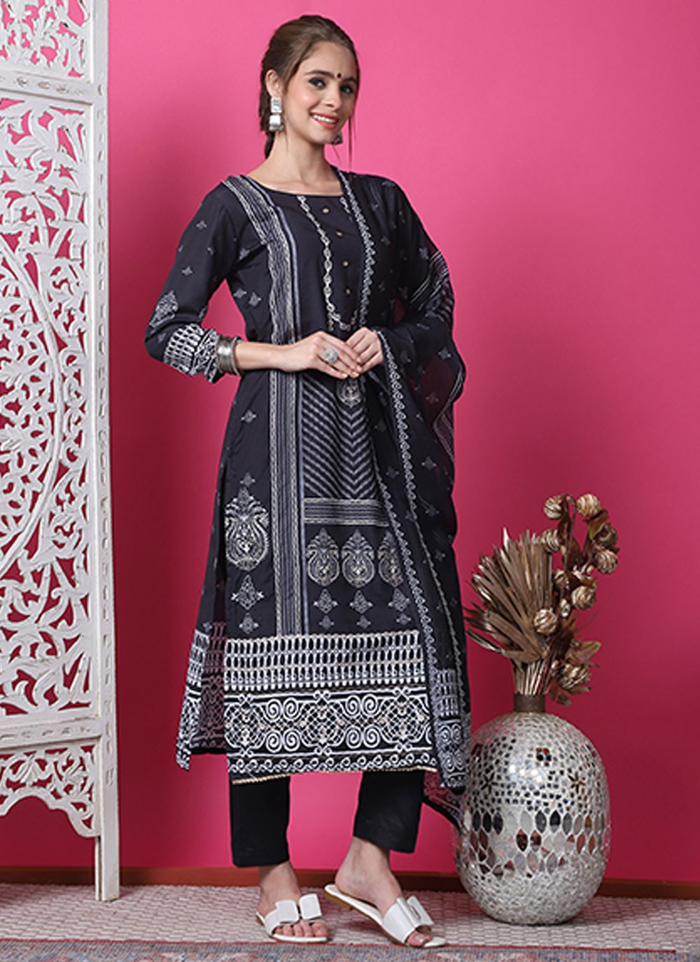 Cotton Salwar Suit - T3084