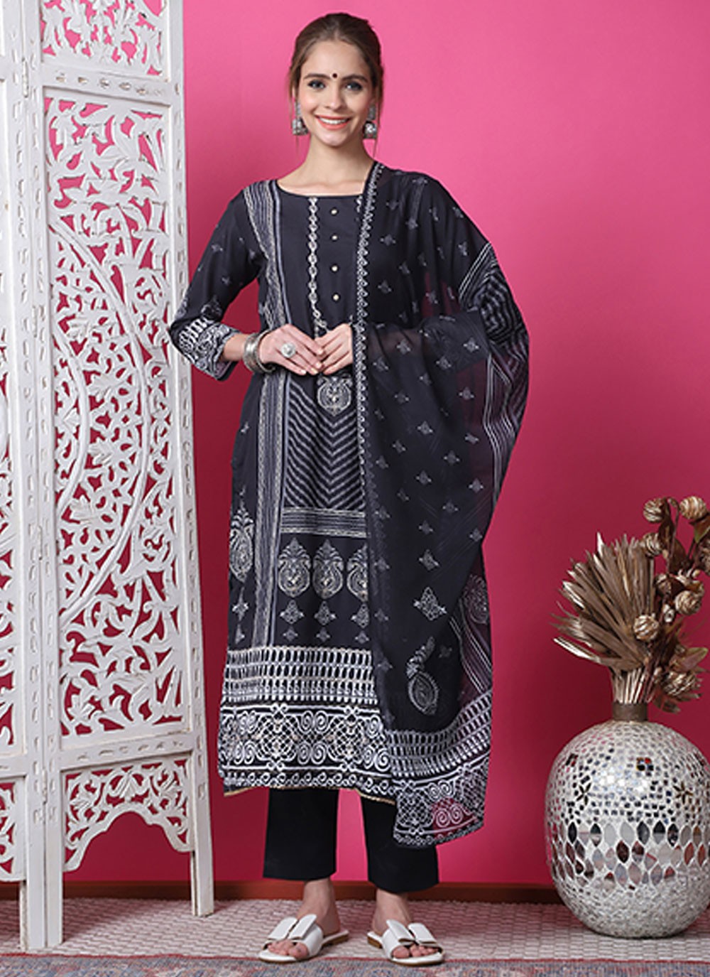 Cotton Salwar Suit - T3084