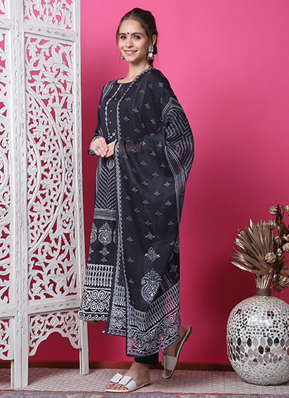 Cotton Salwar Suit - T3084