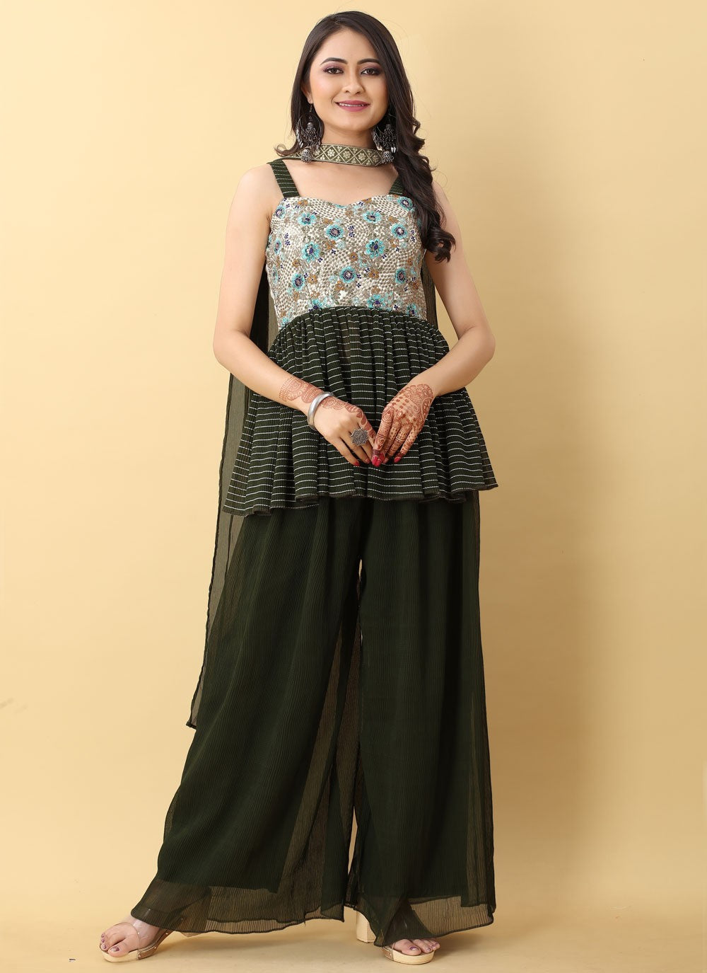 Georgette Salwar Suit - T3784