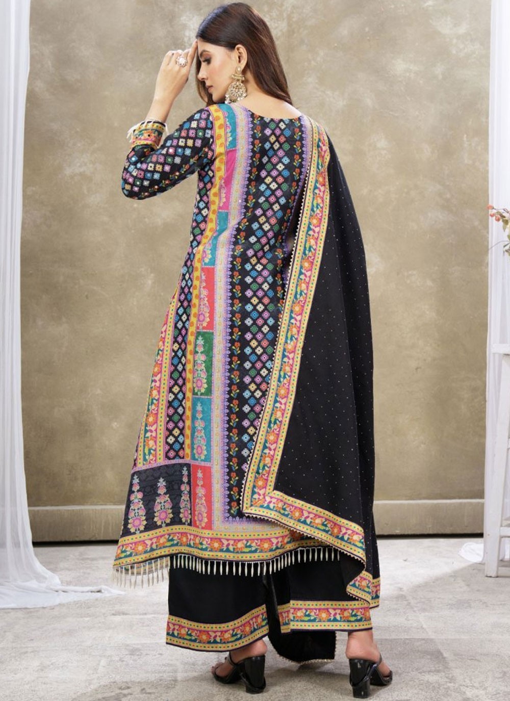 Muslin Salwar Suit - T3525