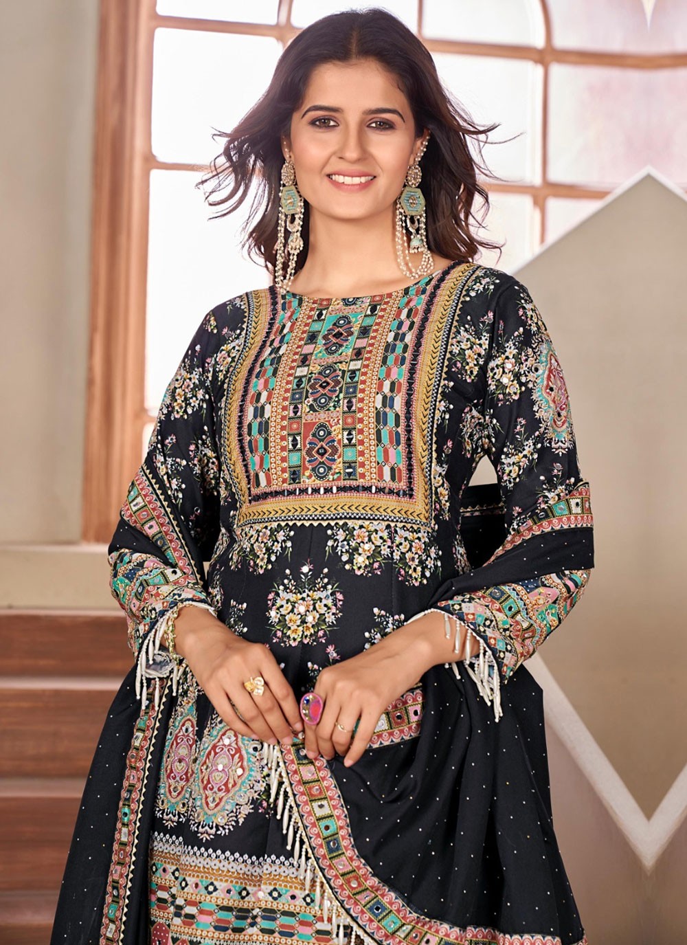 Muslin Salwar Suit - T3527