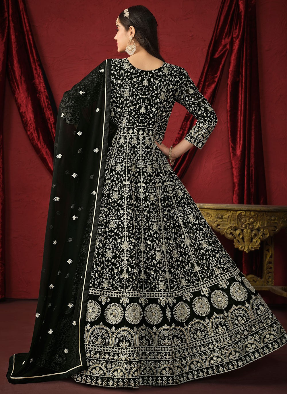 Faux Georgette Salwar Suit - T2455