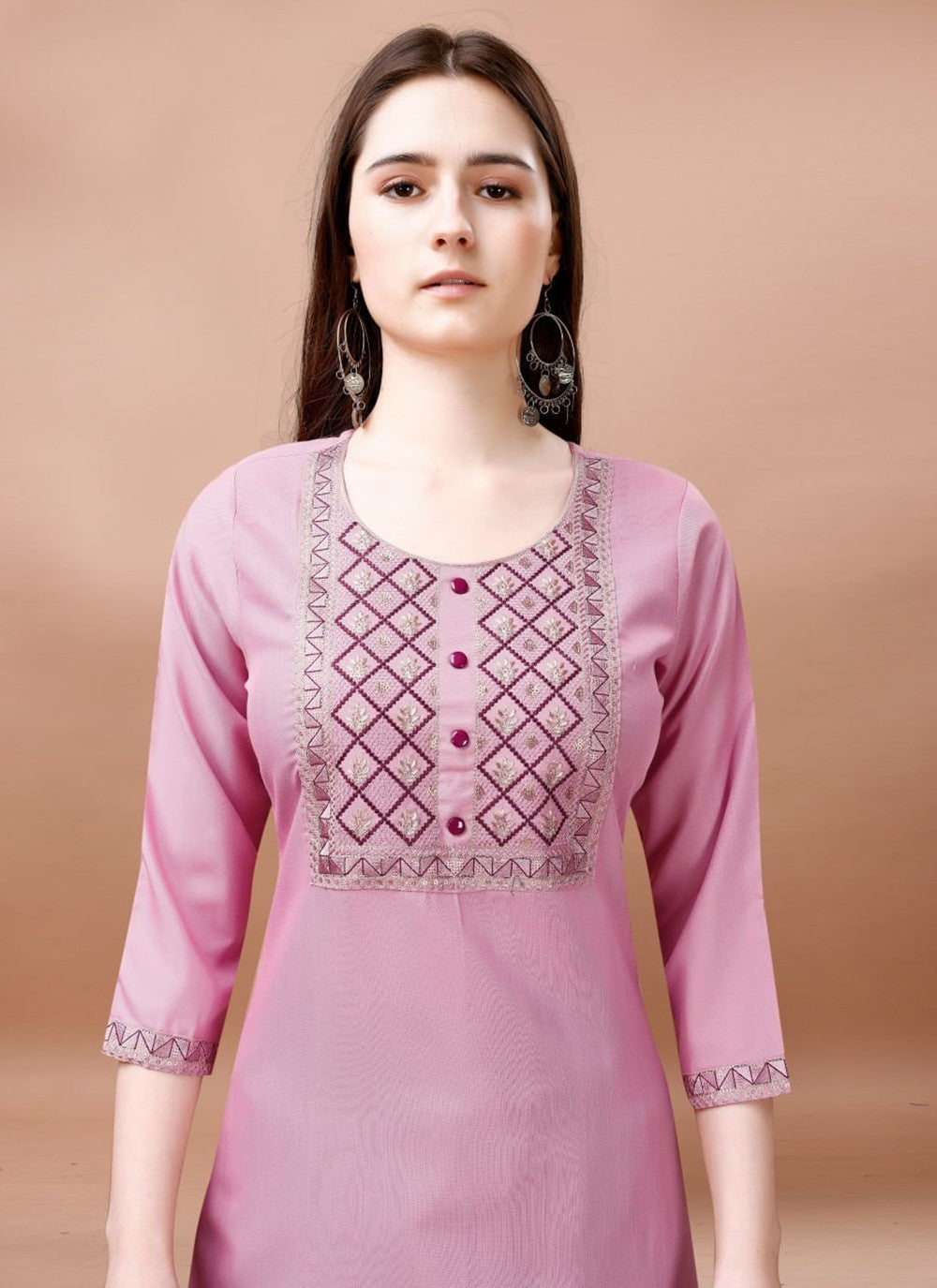 Blended Cotton Salwar Suit - T2147