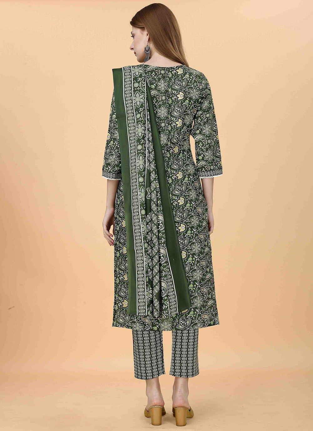 Blended Cotton Salwar Suit - T2109