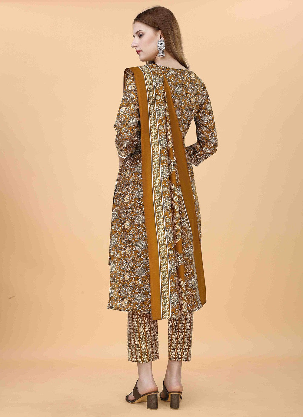 Blended Cotton Salwar Suit - T2109