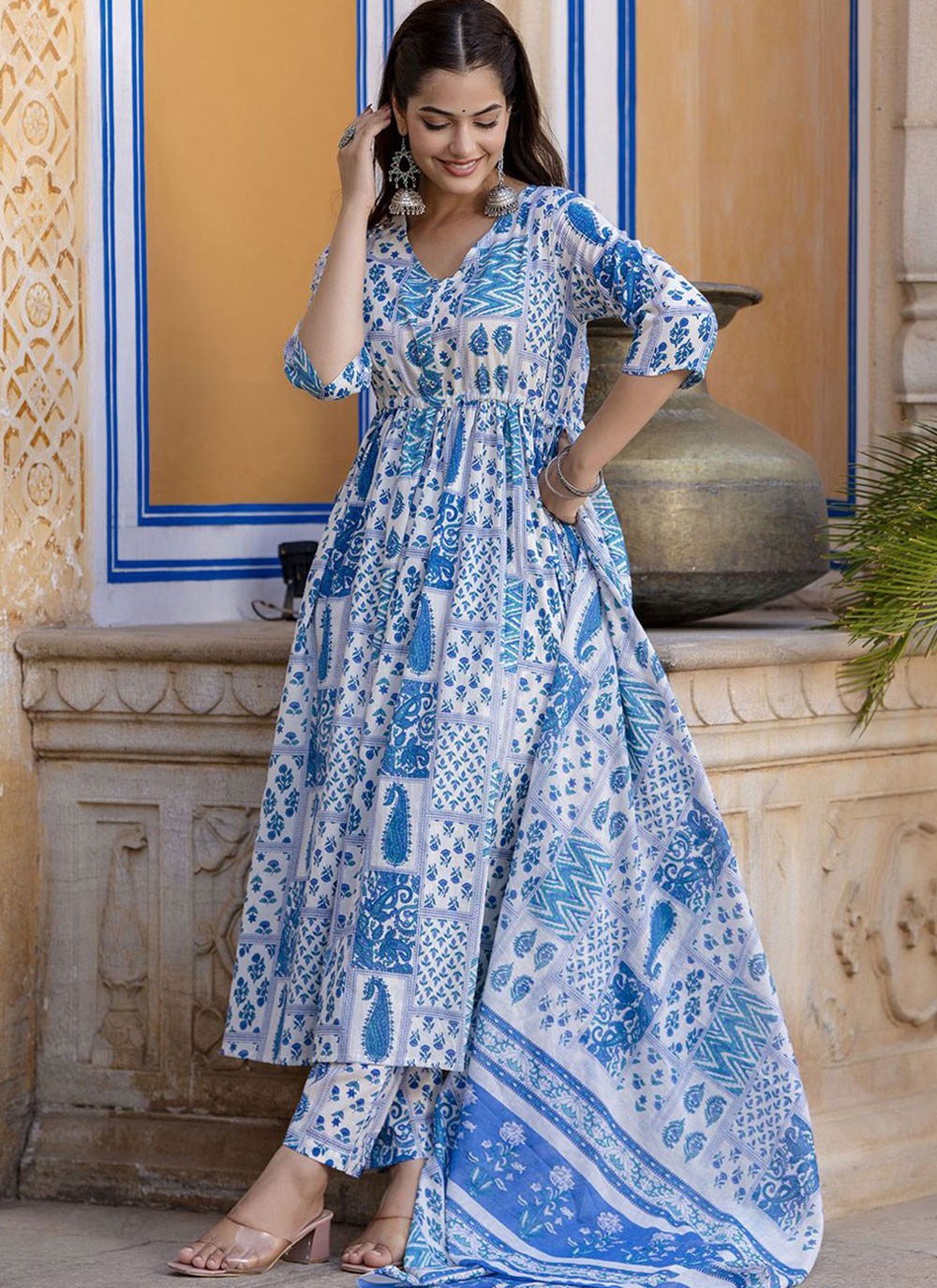 Cotton Salwar Suit - T3735