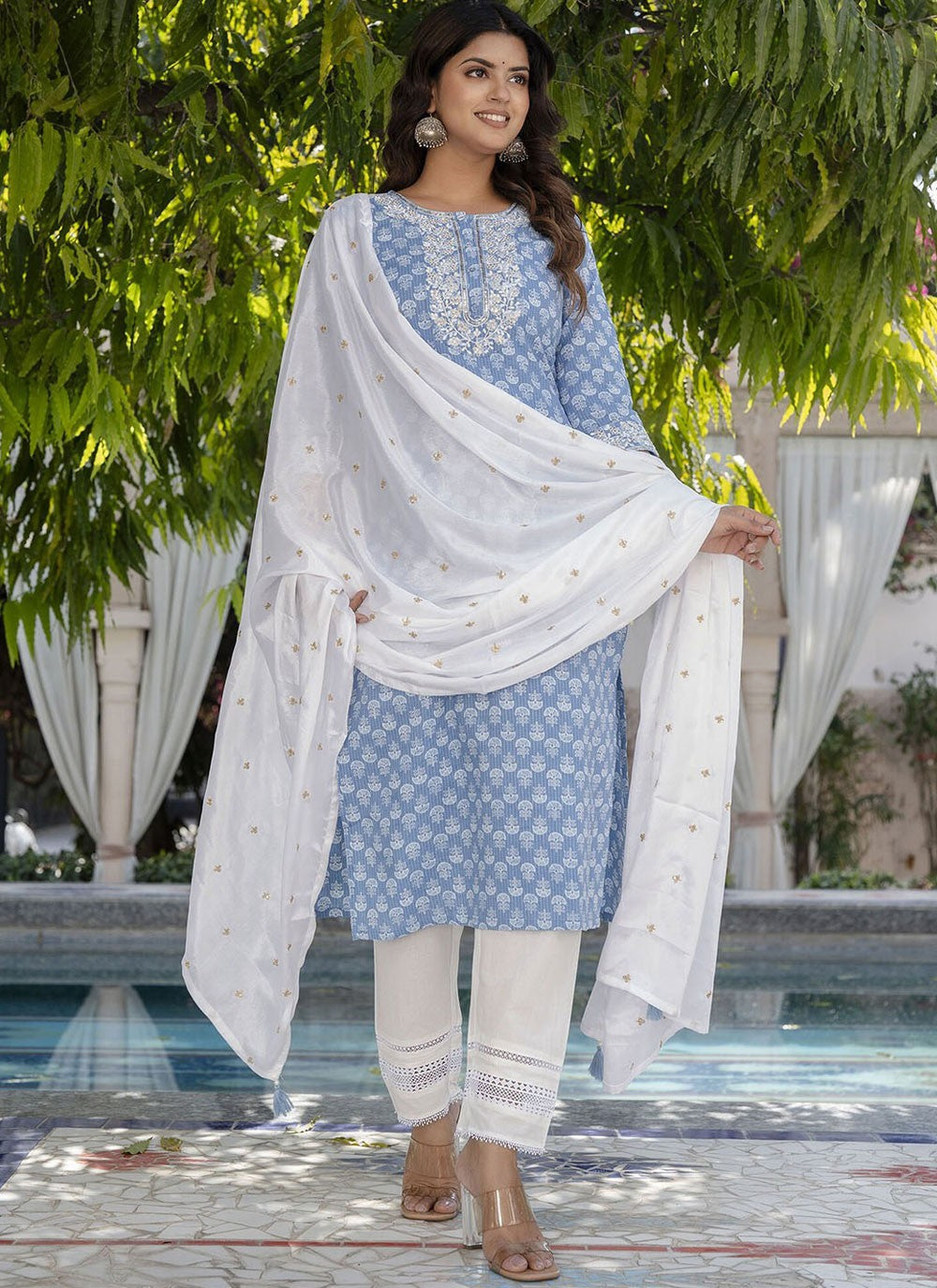 Cotton Salwar Suit - T2219