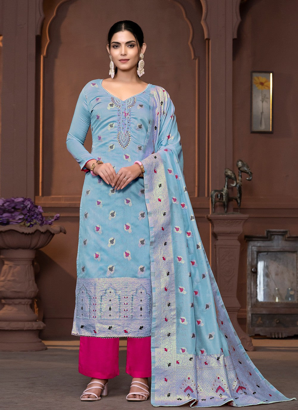 Modal Salwar Suit - T3445