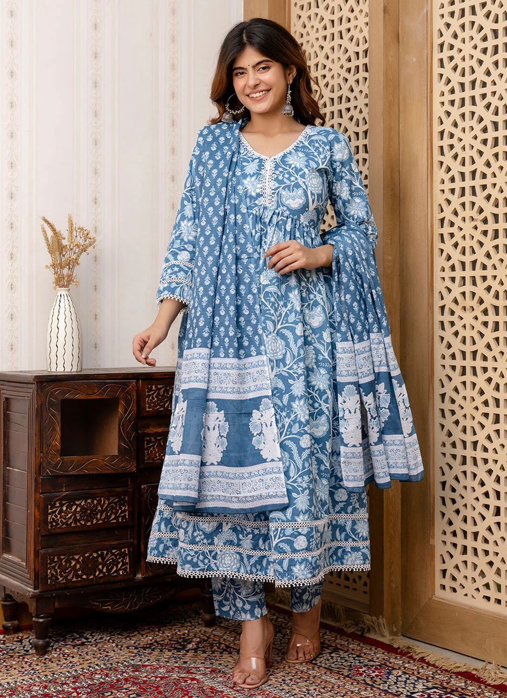 Cotton Salwar Suit - T2955