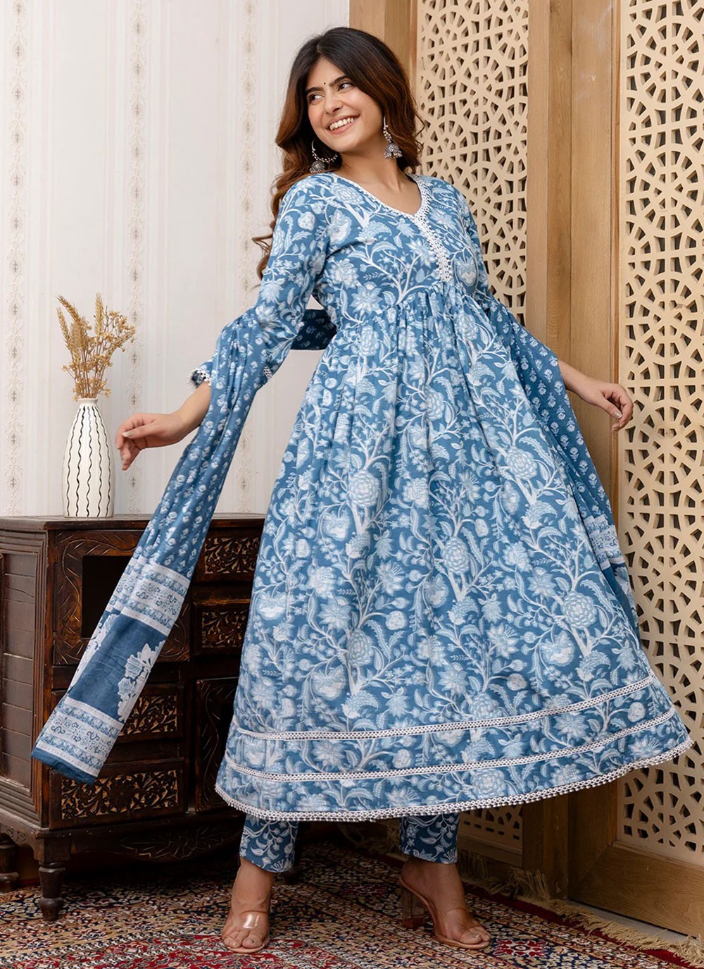 Cotton Salwar Suit - T2955