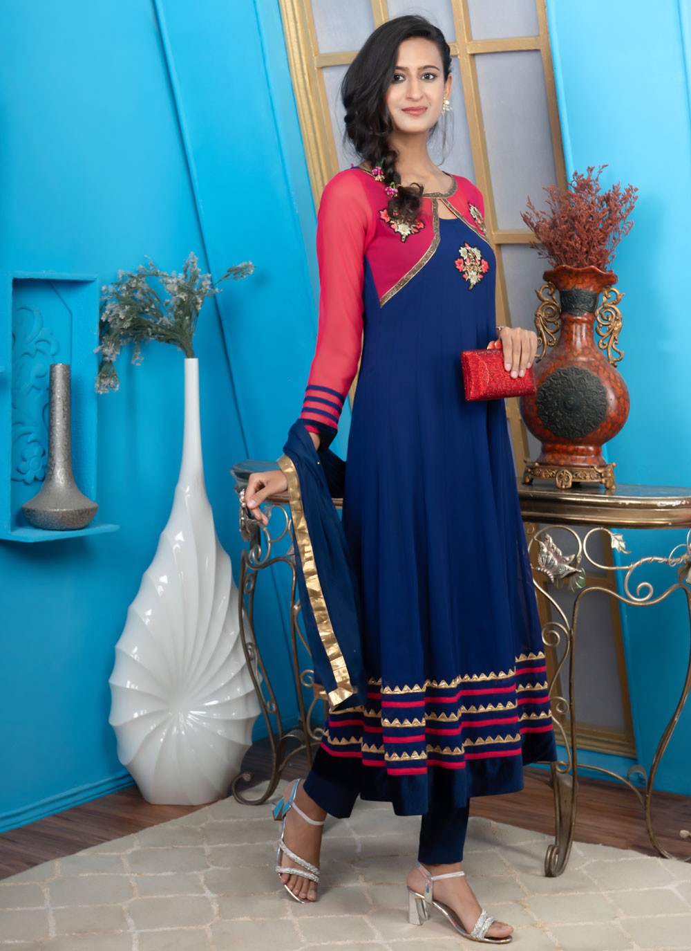 Georgette Salwar Suit - T3260