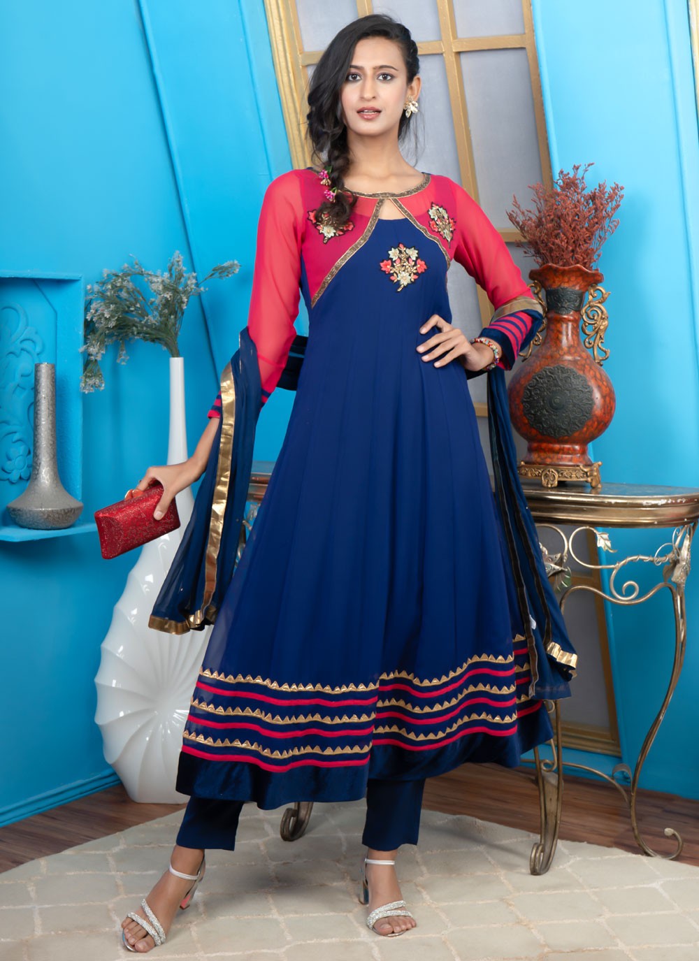 Georgette Salwar Suit - T3260