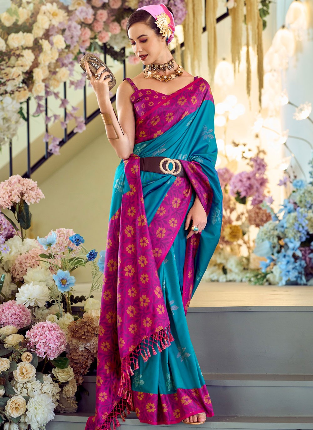 Classic Weaving Zari Silk Saree - S9847