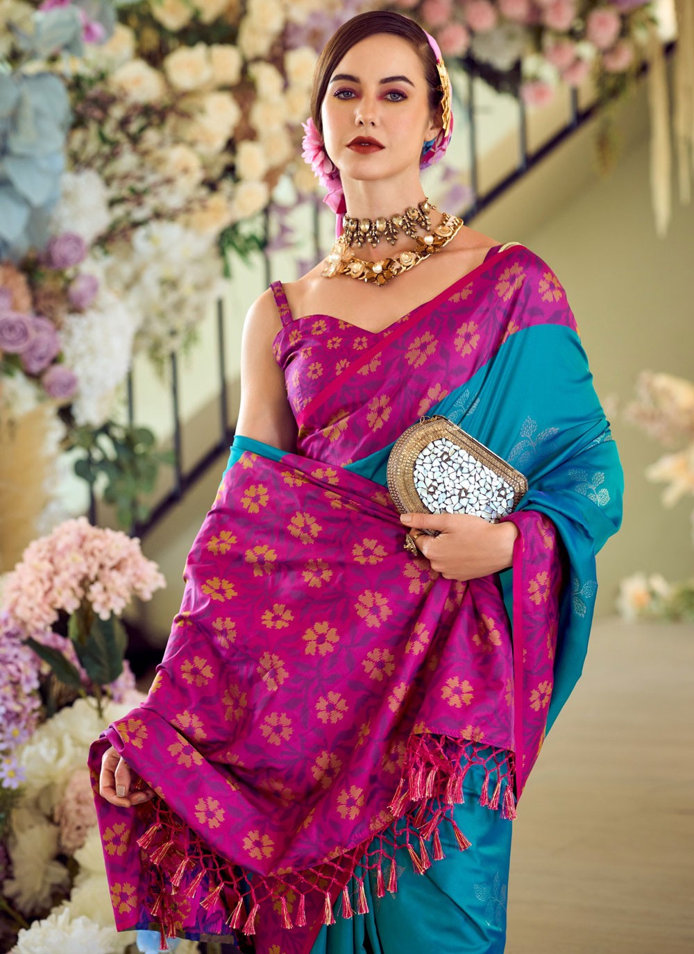 Classic Weaving Zari Silk Saree - S9847