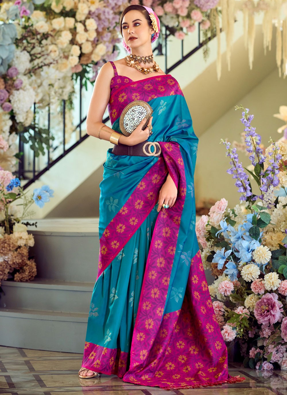 Classic Weaving Zari Silk Saree - S9847