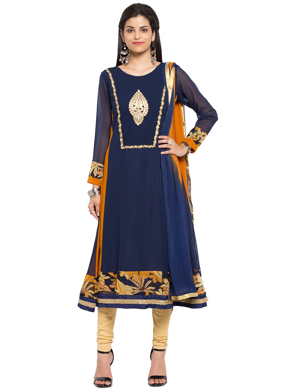 Faux Georgette Salwar Suit - T237