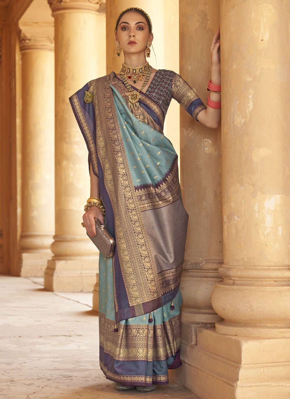 Trendy Patola Print Silk Saree - S3630