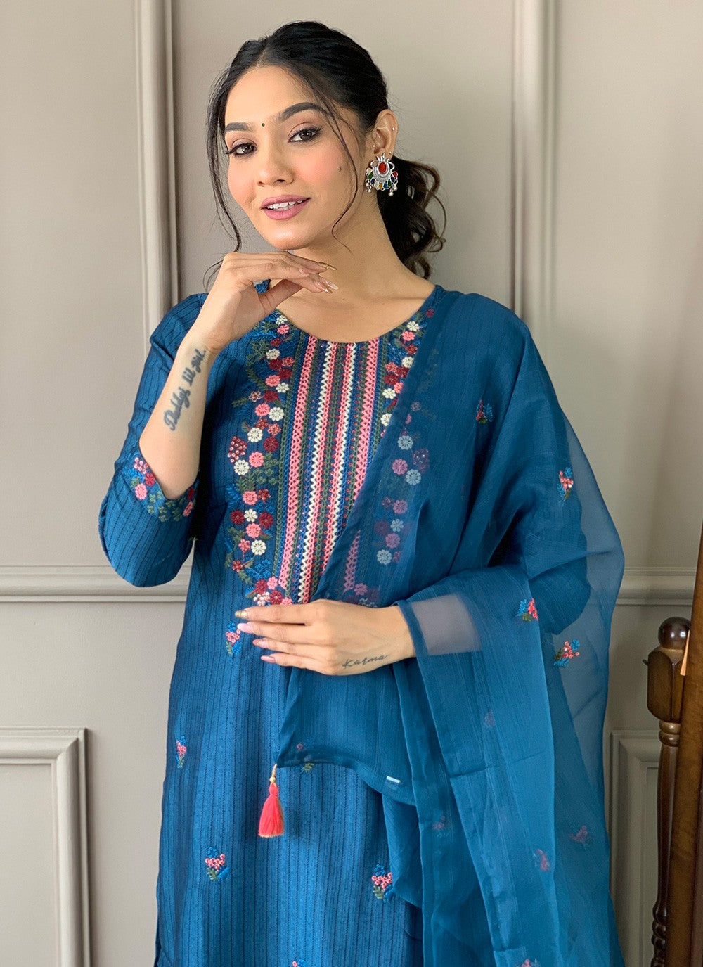 Rayon, Viscose Salwar Suit - T2692