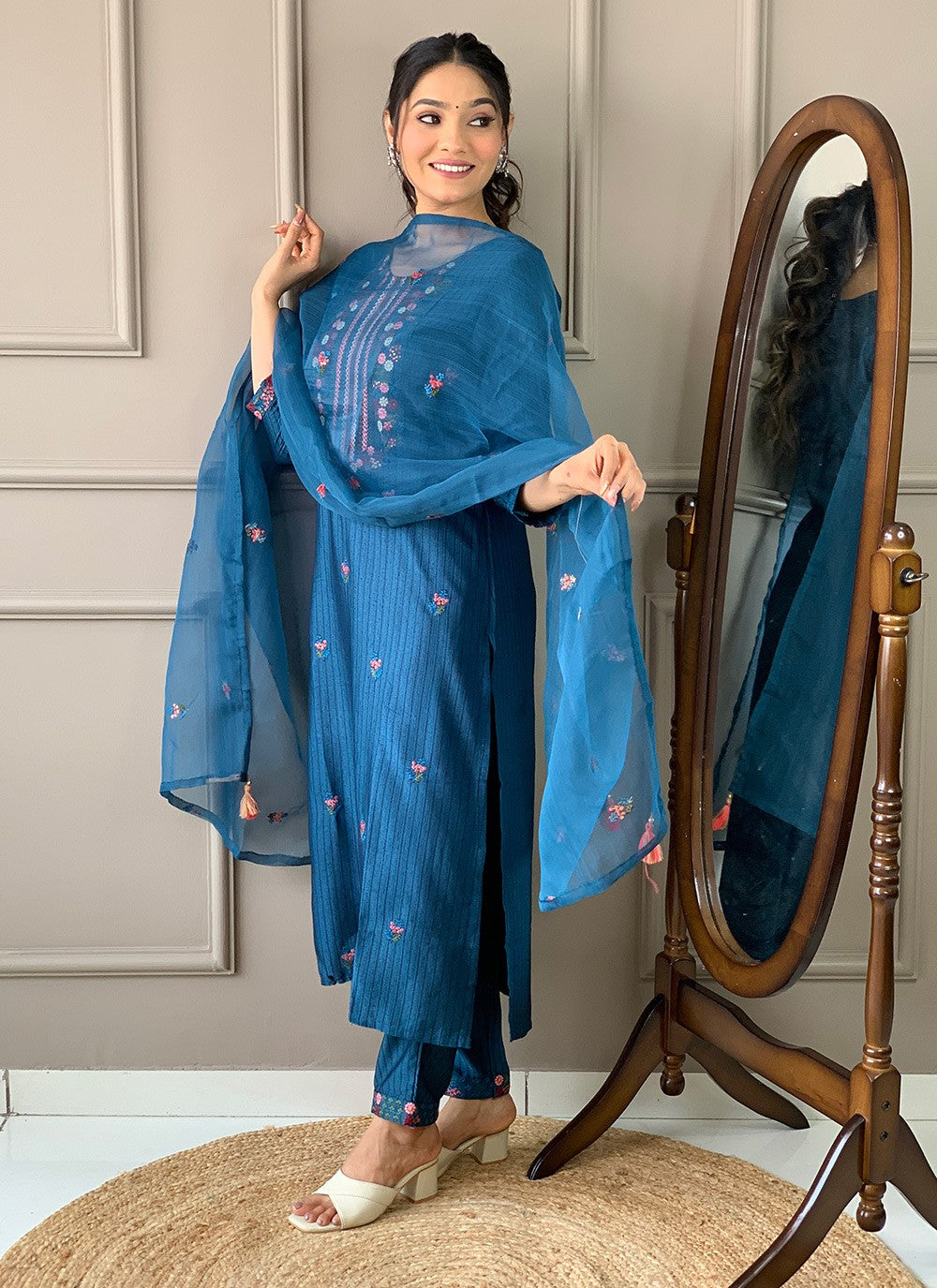 Rayon, Viscose Salwar Suit - T2692