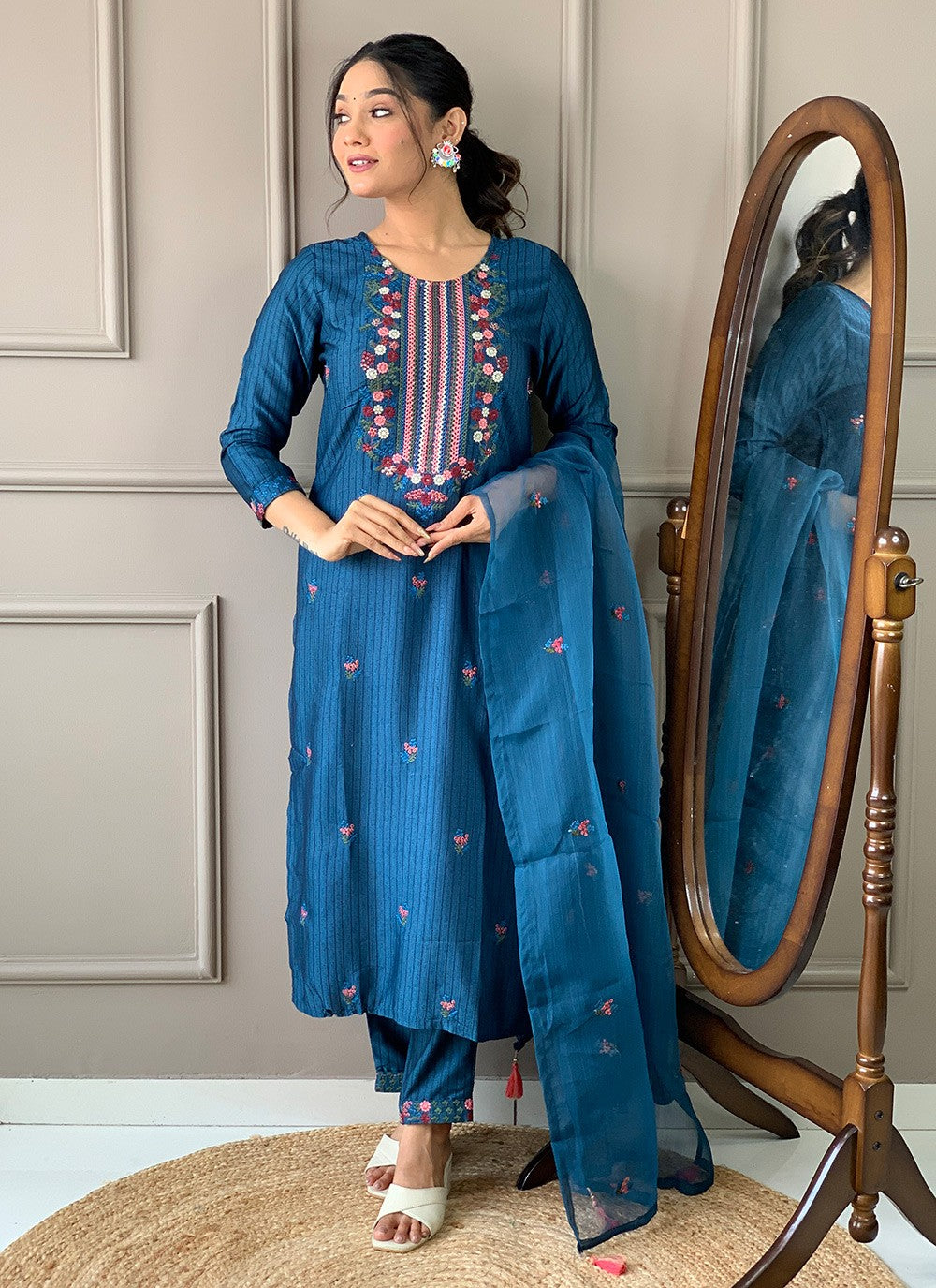 Rayon, Viscose Salwar Suit - T2692