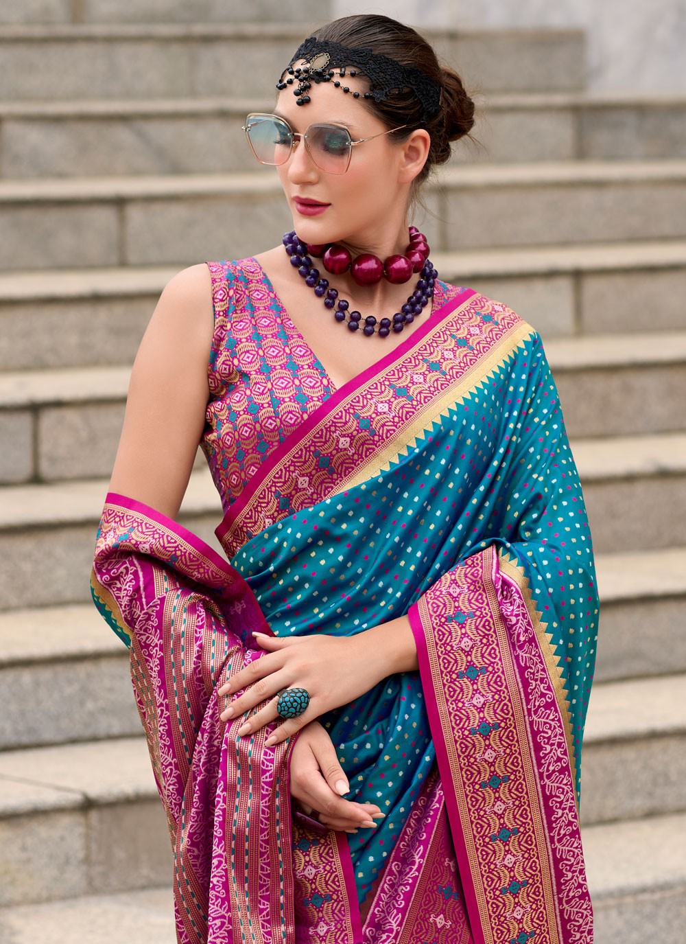 Classic Weaving Zari Banarasi Silk Saree - S8227