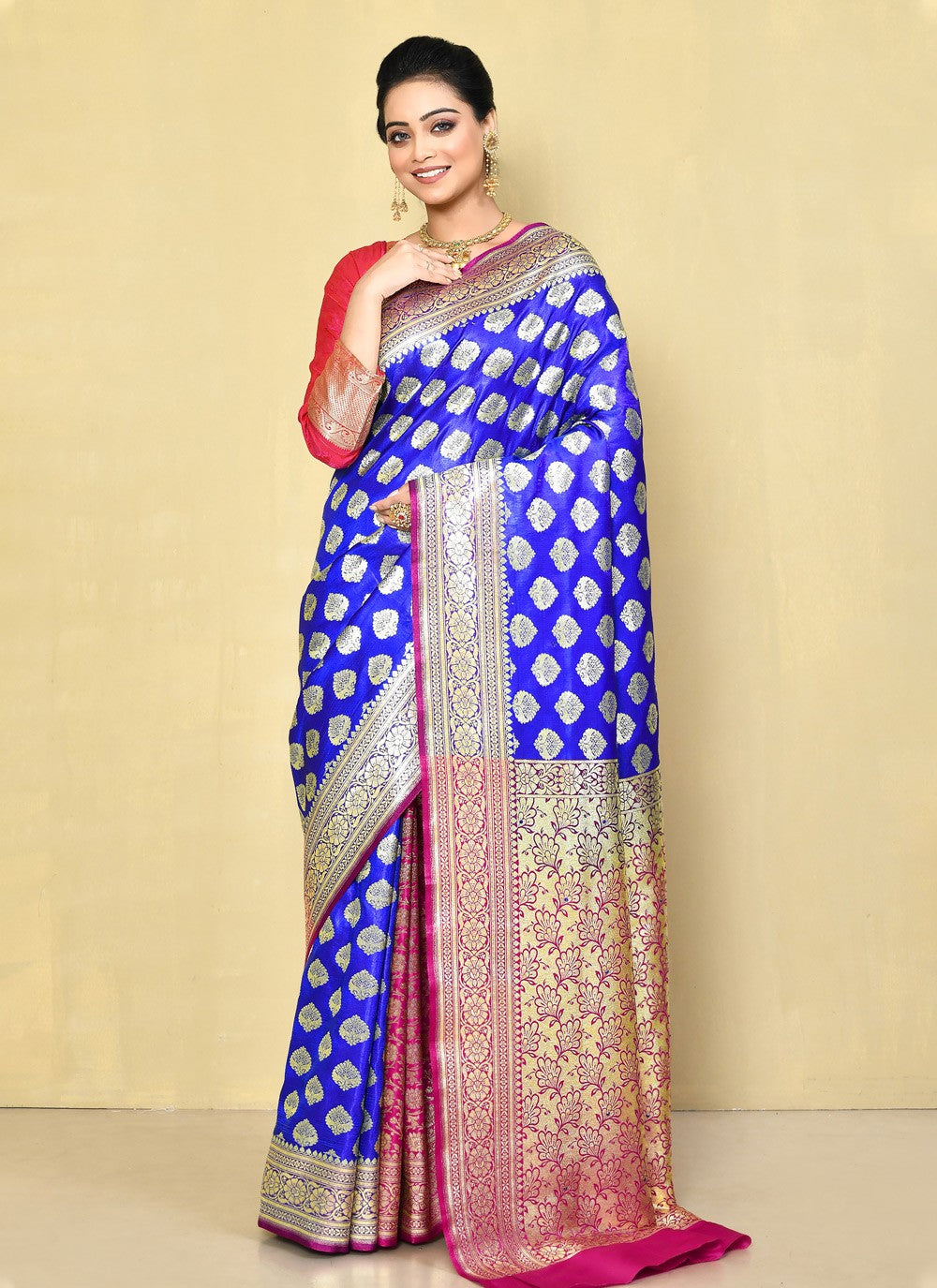 Classic Embroidered Georgette Saree - S3574