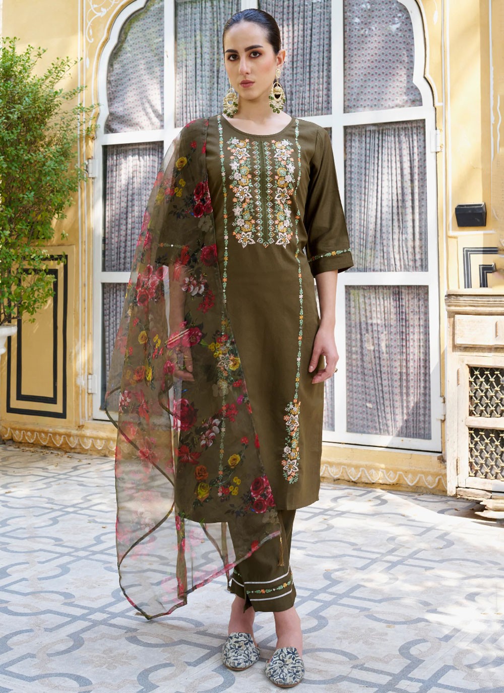 Rayon, Viscose Salwar Suit - T2791