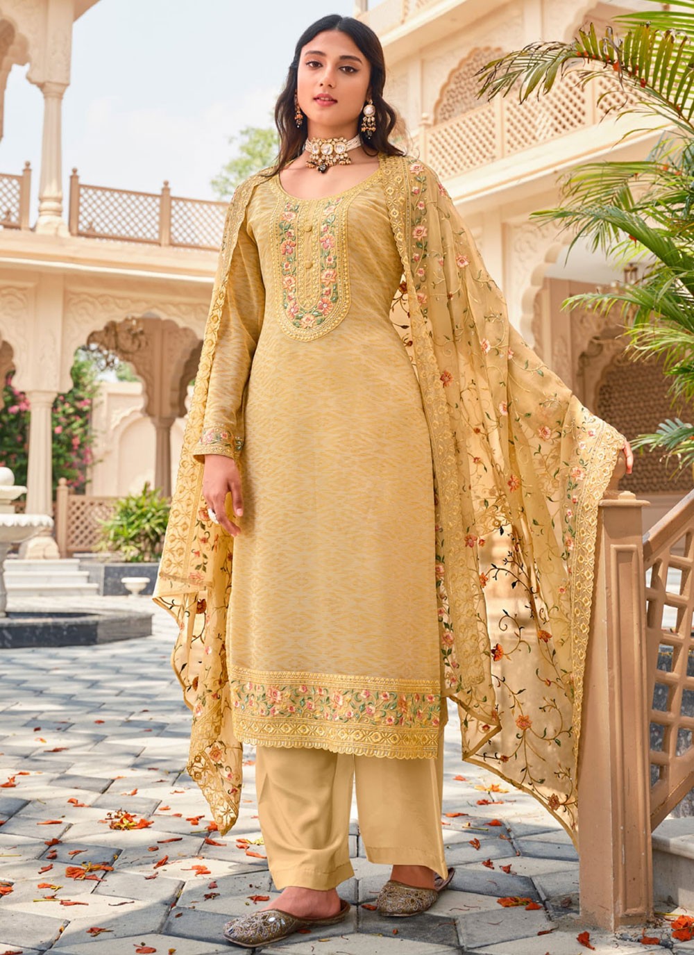 Georgette Salwar Suit - T2892