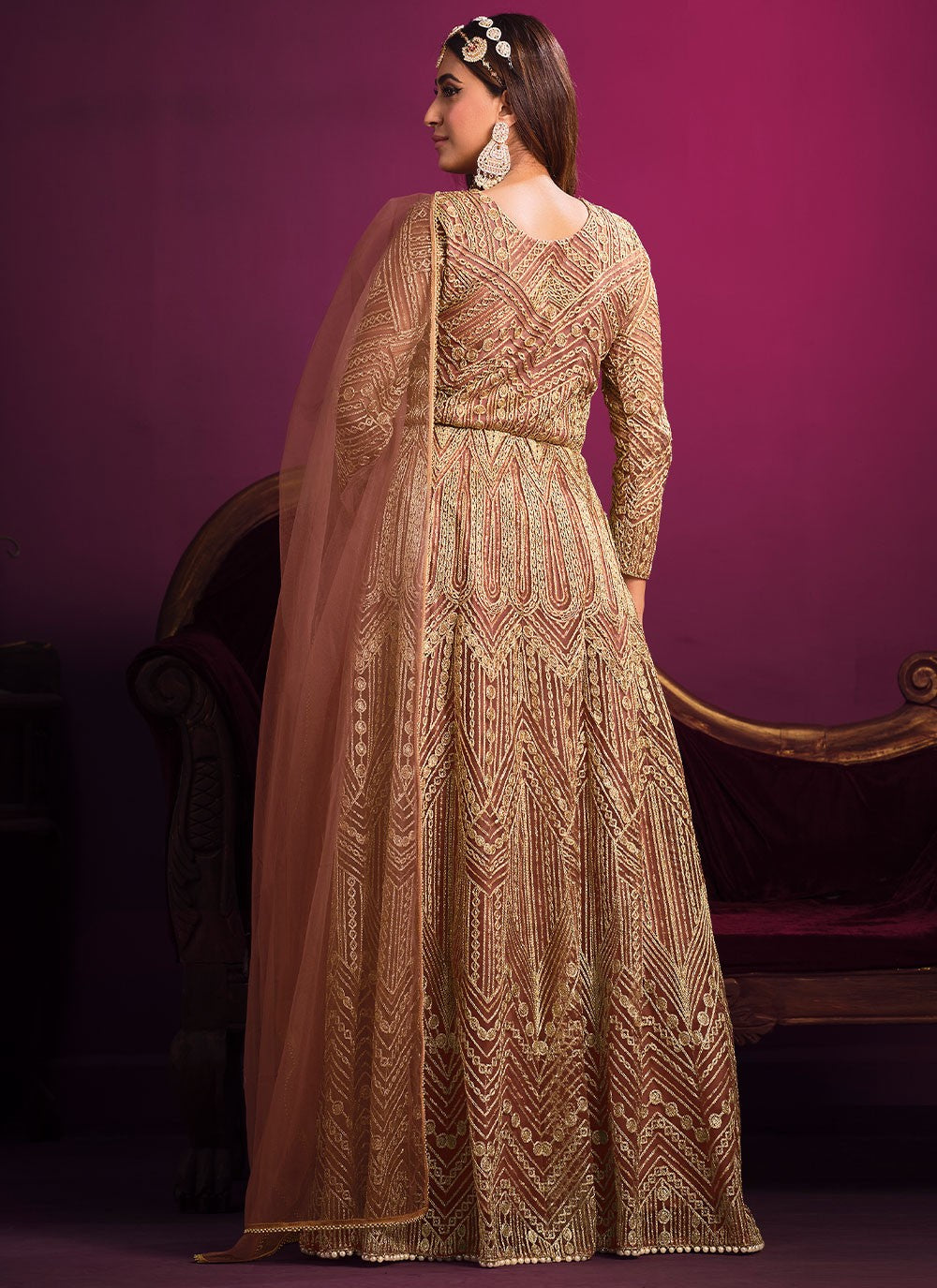 Net Anarkali - T994