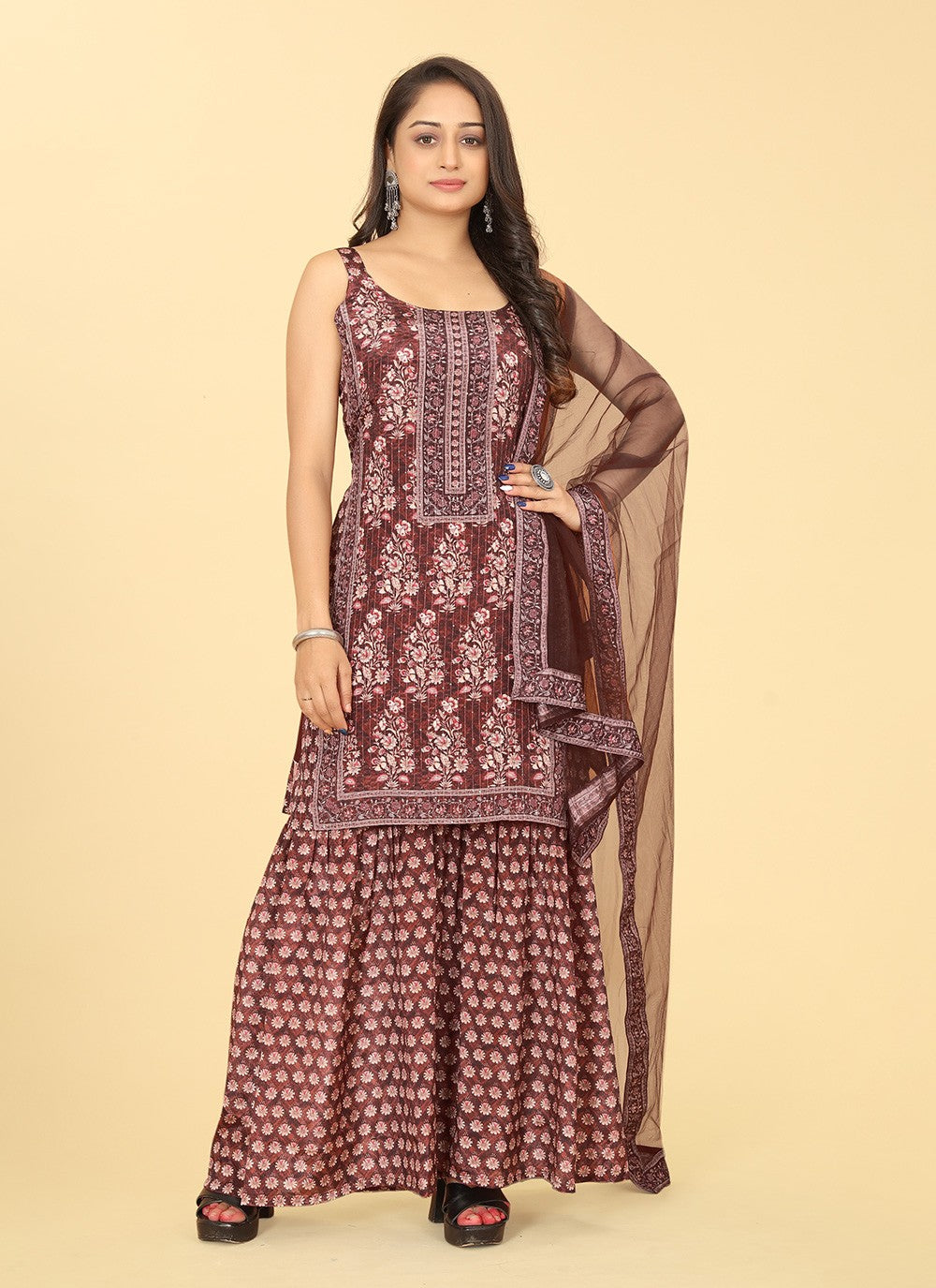 Chinon, Viscose Salwar Suit - T2714