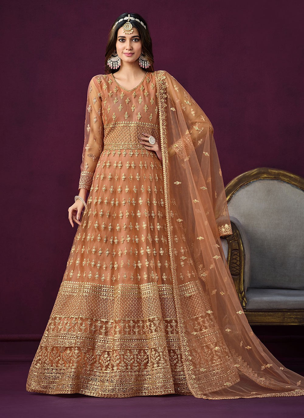 Net Anarkali - T1843