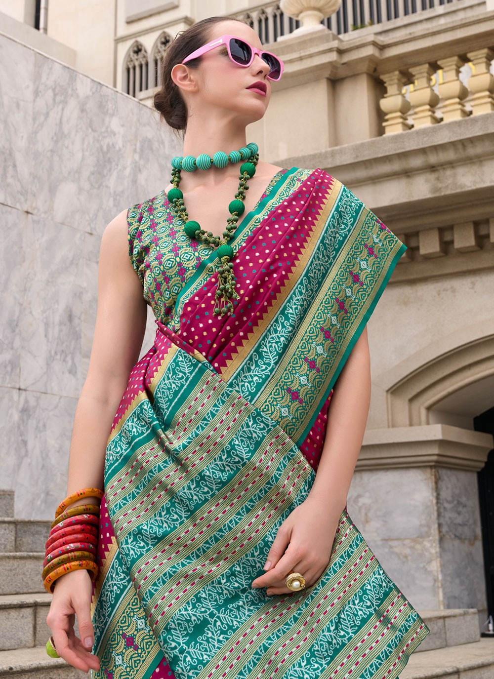 Classic Weaving Zari Banarasi Silk Saree - S8227